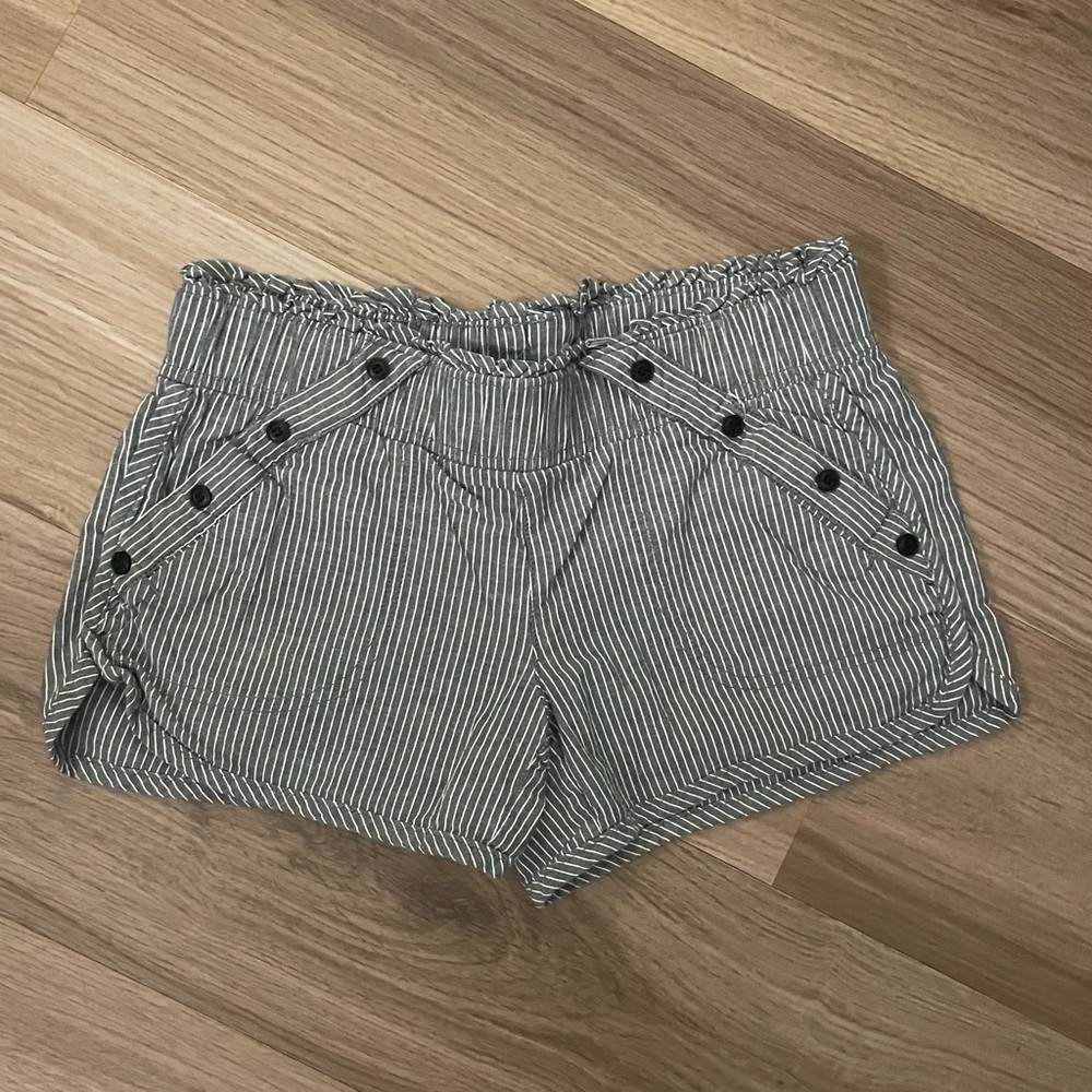 Rewind Women’s Striped Pull On Shorts Size 3 (SHT014)